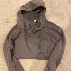 Cropped hoddie